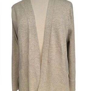 89th and Madison size XL front Ribbed Cardigan NEW